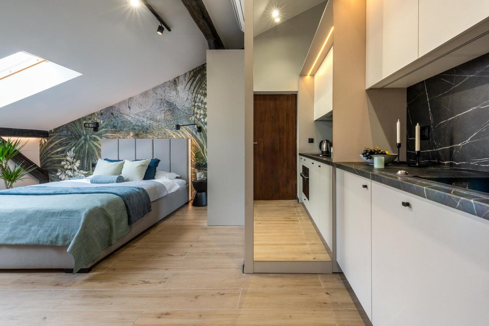 Skyline Apartments Krakow Luaran gambar