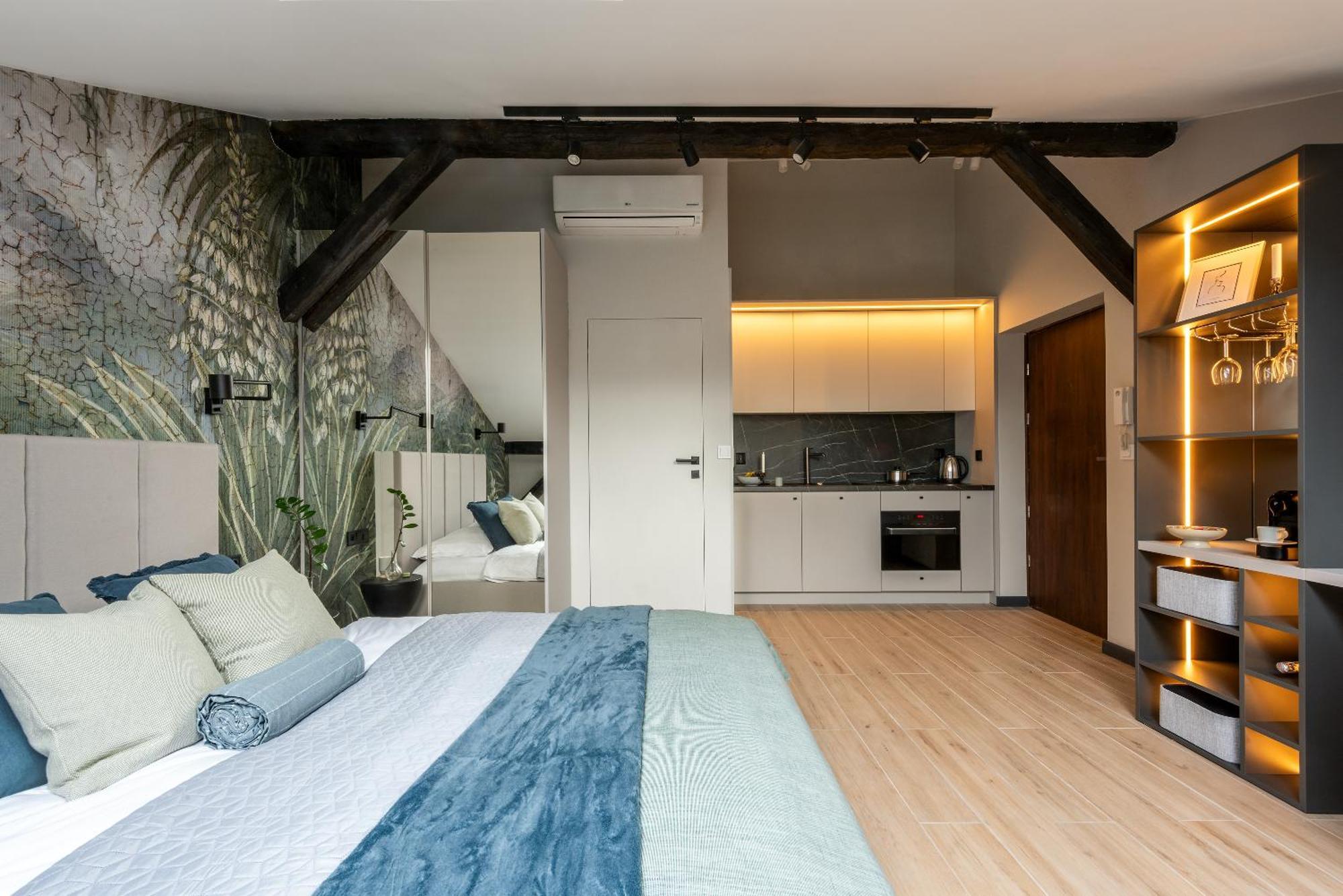 Skyline Apartments Krakow Luaran gambar