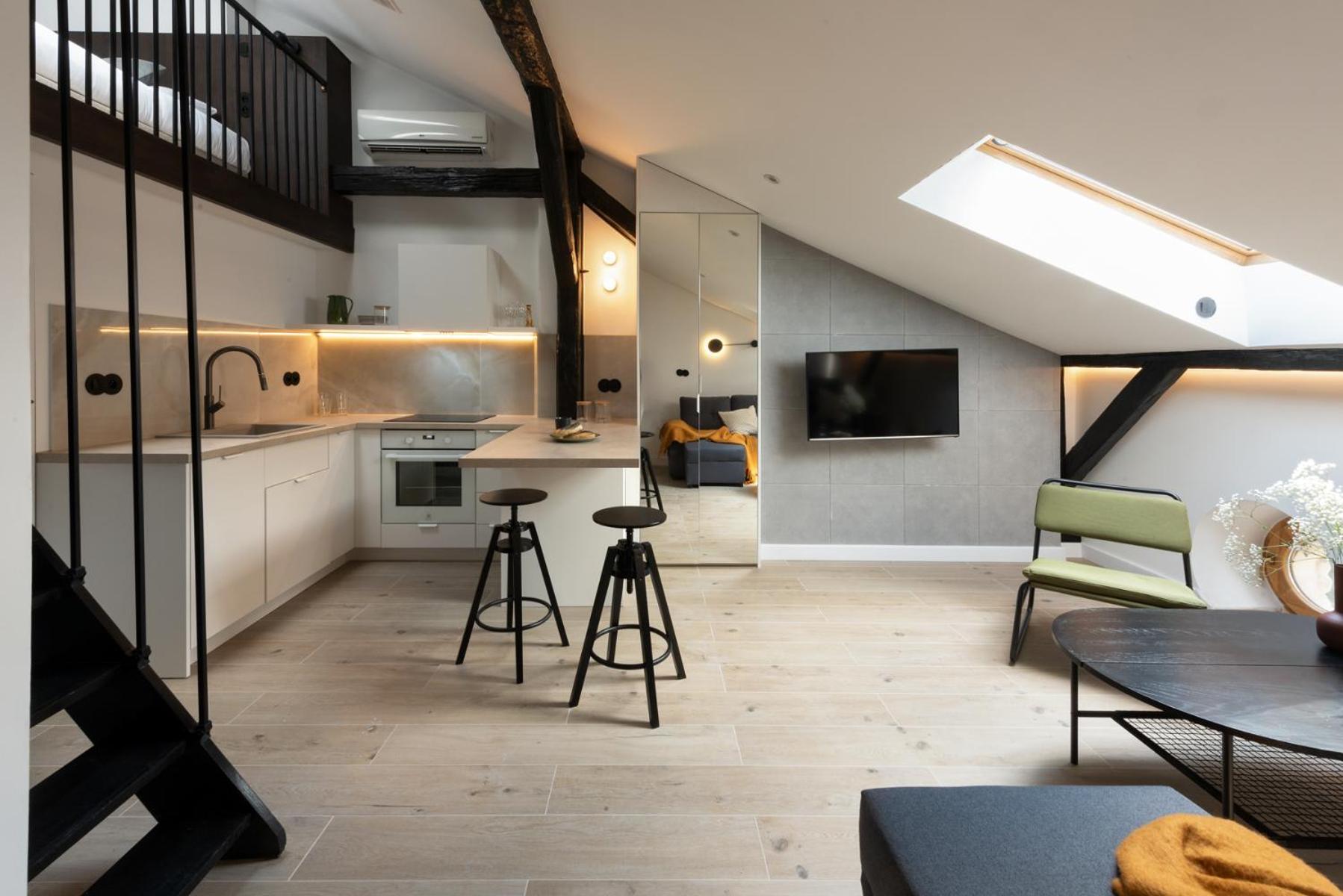 Skyline Apartments Krakow Luaran gambar